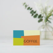 Loyalty Coffee Punch Modern Retro Color (Staand voorkant)