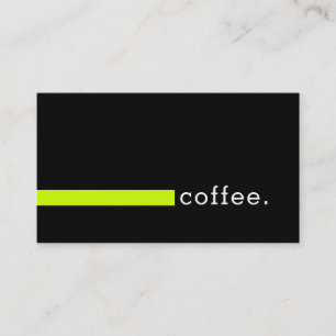 Loyalty Coffee Punch Plain Black Modern Volt