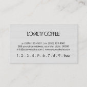 Loyalty Coffee Punch Wood Kijk #10 (Achterkant)