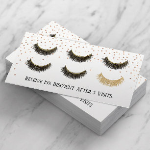 Loyalty Kaart Lashes Makeup Artist Eyelash