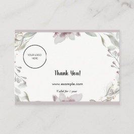 Loyalty Kaart strategie voor klantenbehoud Visitekaartje