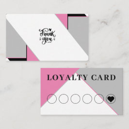 Loyalty Kaart strategie voor klantenbehoud Visitekaartje