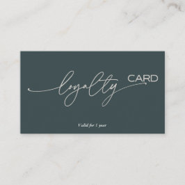 Loyalty Kaart strategie voor klantenbehoud Visitekaartje