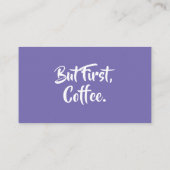 Loyalty Latte Drive-Thru Paarse Mountains Foto (Achterkant)