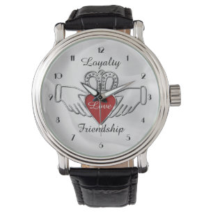 Loyalty Love Friendship Claddagh Wrist Watch Horloge