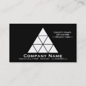 LOYALTY piramid punch card (aanpasbare kleur) (Achterkant)