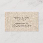 Loyalty Punch Kaart |  Damask Hair Salon (Achterkant)