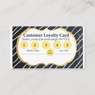 Loyalty Rewards-kaart