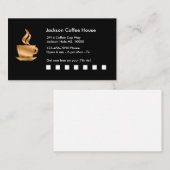 Loyalty voor koffie-winkel (Voorkant / Achterkant)