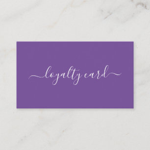 Loyauté 10 Carte de visite de Nails Lashes