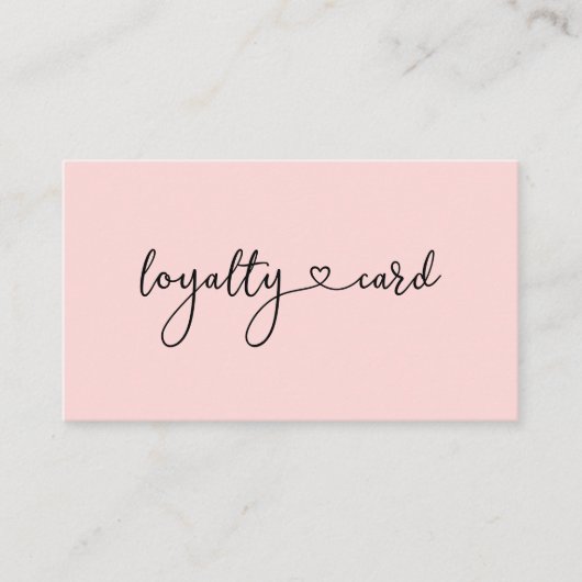 Loyauté 5 Carte de visite de Nails Lashes (Devant)