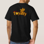Loyauté (Psaume 33:4) Tshirt homme (Dos)