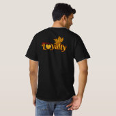 Loyauté (Psaume 33:4) Tshirt homme (Dos entier)
