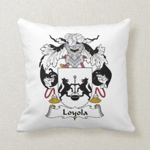 Loyola Family Crest Kussen