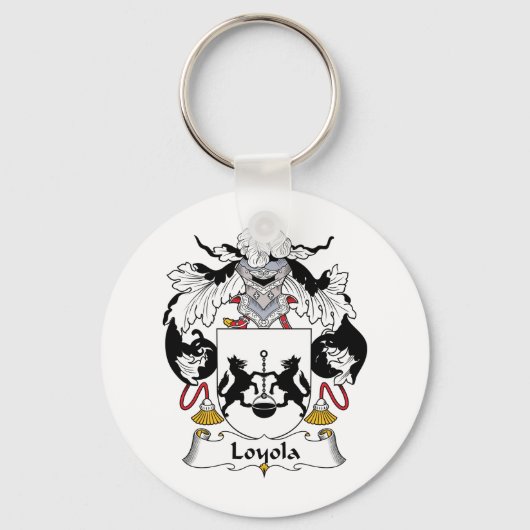 Loyola Family Crest Sleutelhanger (Voorkant)