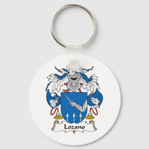 Lozano Family Crest Sleutelhanger