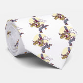 Lozen met kettingzaag stropdas (Opgerold)