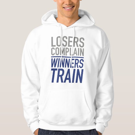Lozers Complein Winnaars Hoodie (Voorkant)