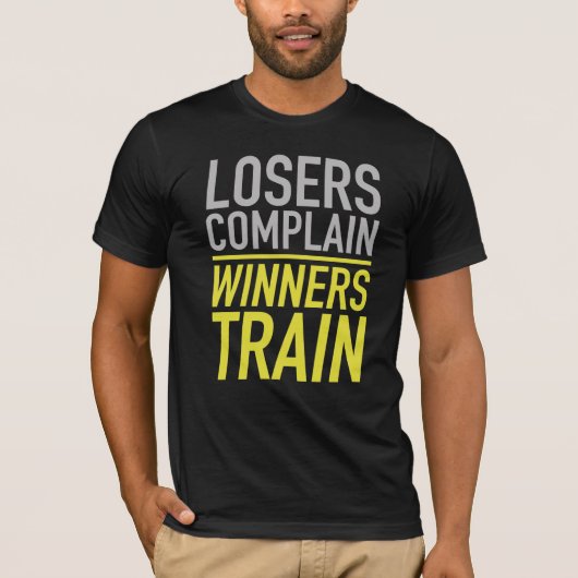 Lozers Complein Winnaars T-shirt (Voorkant)