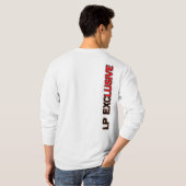 LP Exclusief geïnkt lang T-shirt (Achterkant volledig)