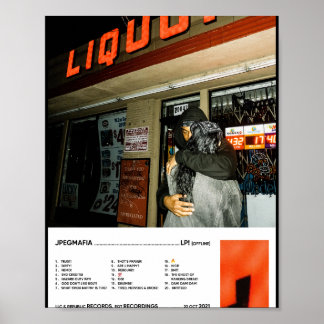 LP! [offline] esthetische tracklist Poster