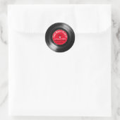 LP promouvoir votre travail musical Sticker Classi (Sac)
