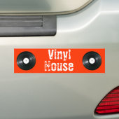 LP-recordreeks Bumpersticker (Op auto)