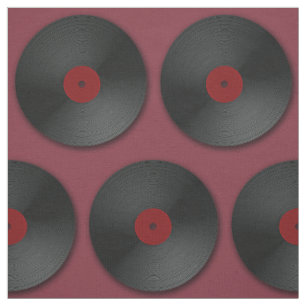LP Records Patroon Stof
