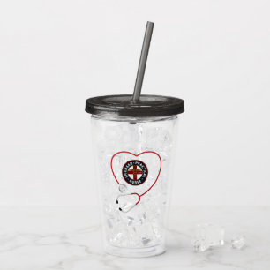 LPN I Love Nursing Acrylpluim Tumbler Acryl Drinkbeker