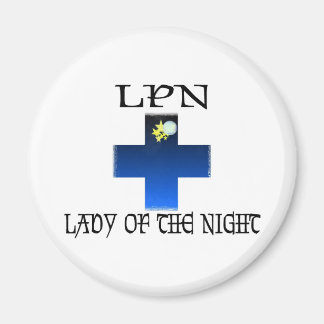 LPN-Lady van de nacht Magneet