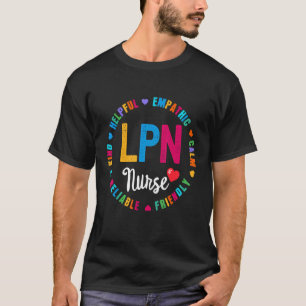 Lpn met licentie voor praktische zurenwaardering W T-shirt