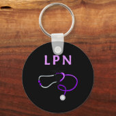 LPN-stethoscoop Sleutelhanger (Voorkant)