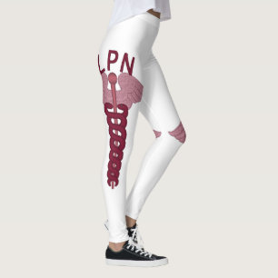 LPN verpleegster Leggings