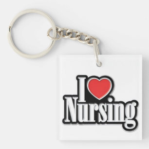 LPN verpleegster Sleutelhanger
