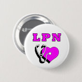 LPN-zorg Ronde Button 5,7 Cm (Voorkant /achterkant)