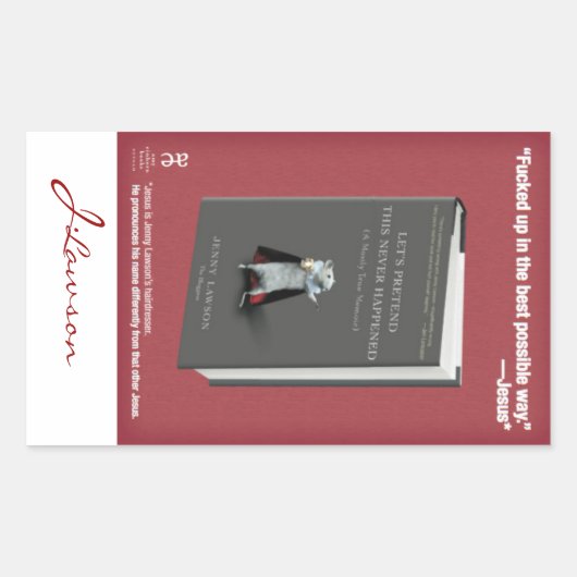 LPTNH Sticker (boekenplaat) - Blad van 4 (Voorkant)