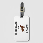 LR-chocoladelab Bagagelabel (Voorkant (verticaal))