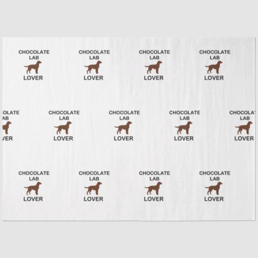 LR-chocoladelab Tissuepapier (Voorkant)