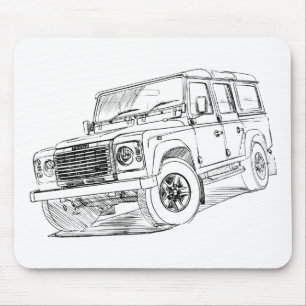 LR Defender Muismat