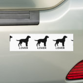 LR-liefhebber Bumpersticker (Op auto)