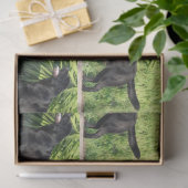 LR zwart lab vol Tissuepapier (Geschenk)