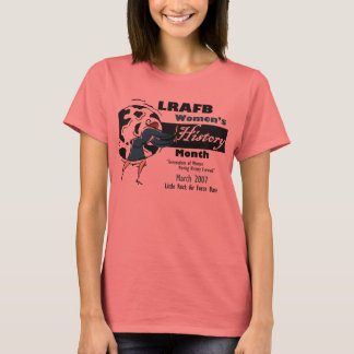 LRAFB - Geschiedenis van vrouwen in de maand 2007 T-shirt