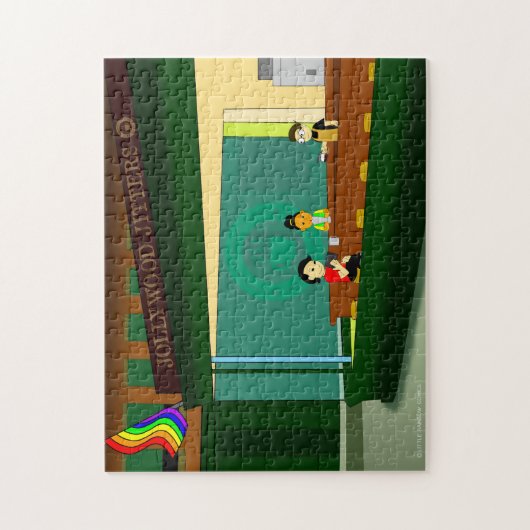 LRC Night Jitters Puzzle Legpuzzel (Verticaal)