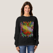 LRD Triptych Print Sweatshirt (Voorkant volledig)