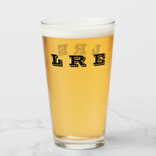 LRE Lake Riverside Estates Pint Glass Glas