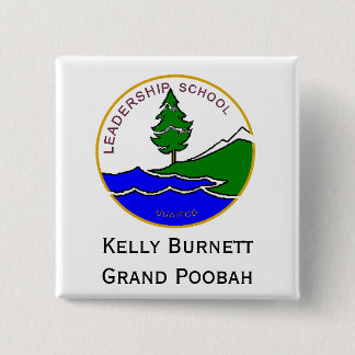 ls logo col, Julie SpringerConveno... - Gepersonal Vierkante Button 5,1 Cm