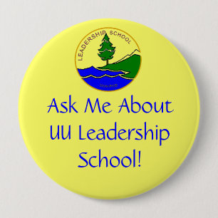 ls logo tnsp, vraag me naar UU-leiding... - Gepers Ronde Button 4,0 Cm