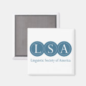 LSA Logo Magnet Magneet (Voorkant / Achterkant)