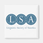 LSA Logo Magnet Magneet (Voorkant)