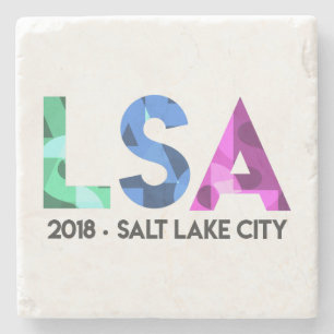 LSA Onderzetter jaarvergadering 2018 marmer Stone